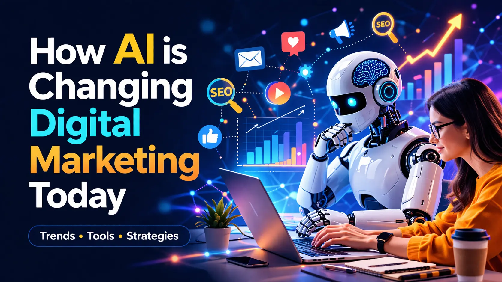 Read more about the article How AI is Changing Digital Marketing Today | Complete 2026 Guide