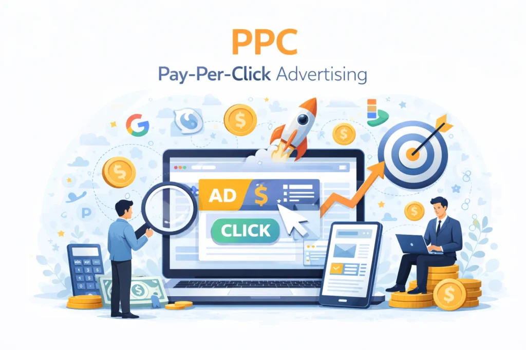 PPC IN DIGITAL MARKETING (PAY PER CLICK)