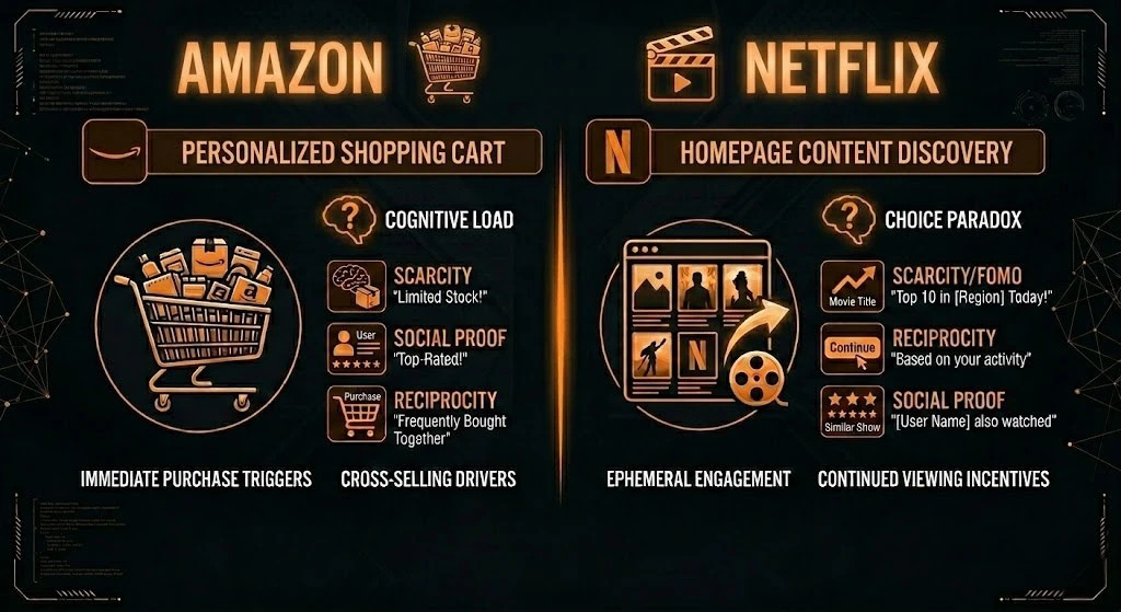 You are currently viewing 7 Psychological Triggers Used by Amazon and Netflix to Influence You